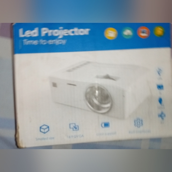 Projector hooks up to phone/laptop usb - Picture 2 of 4